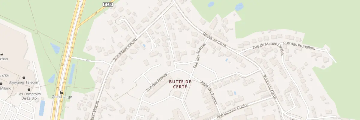 Plan du 11 Rue des Acacias à Trignac