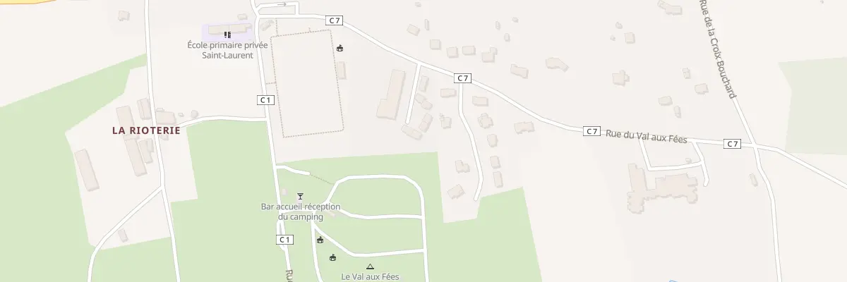 Plan du 4 Rue du Val aux Fées à Concoret