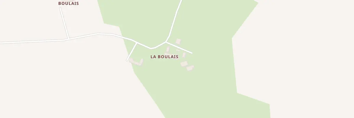 Plan du 10 La Boulais à Gaël