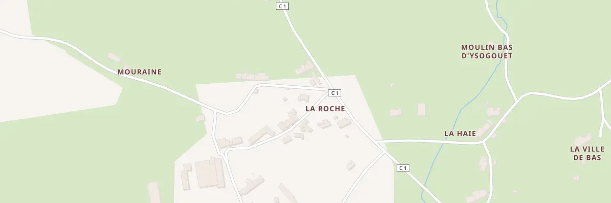 Plan du 5321 La Roche à Concoret