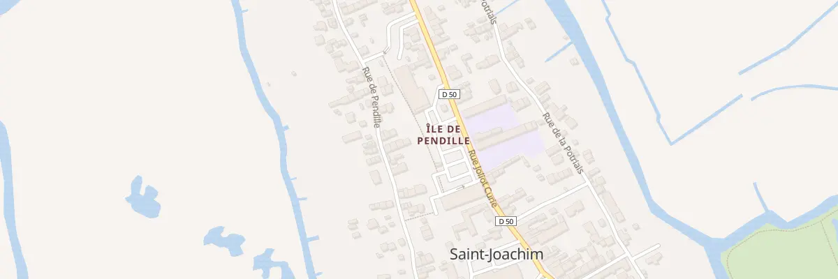 Plan du 134 Rue de Pendille à Saint-Joachim
