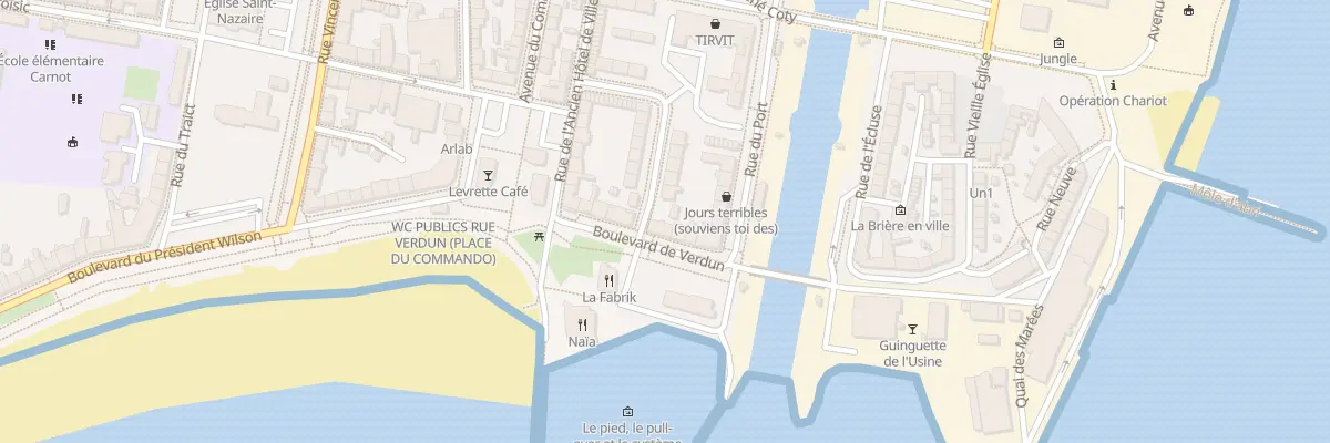 Plan du 4 Bd de Verdun à Saint-Nazaire