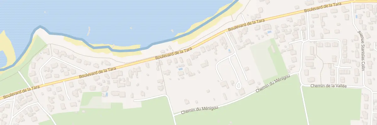 Plan du 81 Bd de la Tara à La Plaine-sur-Mer