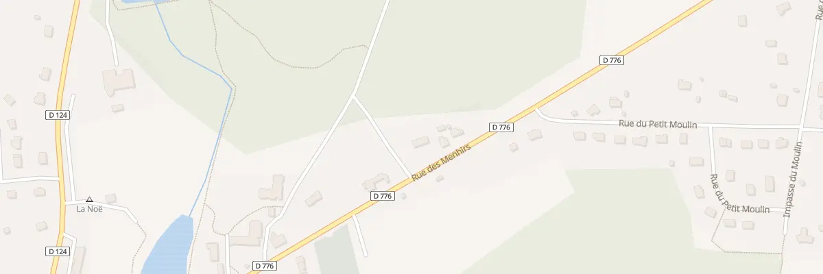 Plan du 5296 Rue des Menhirs à Monteneuf