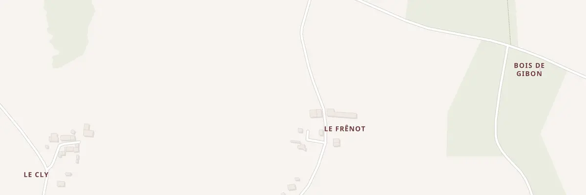 Plan du 5385 Le Frénot à Peillac