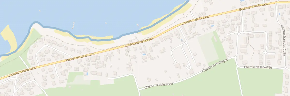 Plan du 85 Bd de la Tara à La Plaine-sur-Mer
