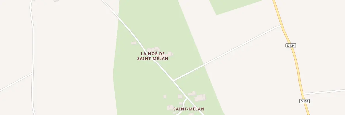 Plan du 5154 Saint Mélan à Porcaro