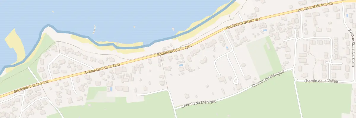 Plan du 87 Bd de la Tara à La Plaine-sur-Mer