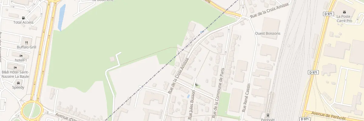 Plan du 123 Rue de la Croix Amisse à Saint-Nazaire