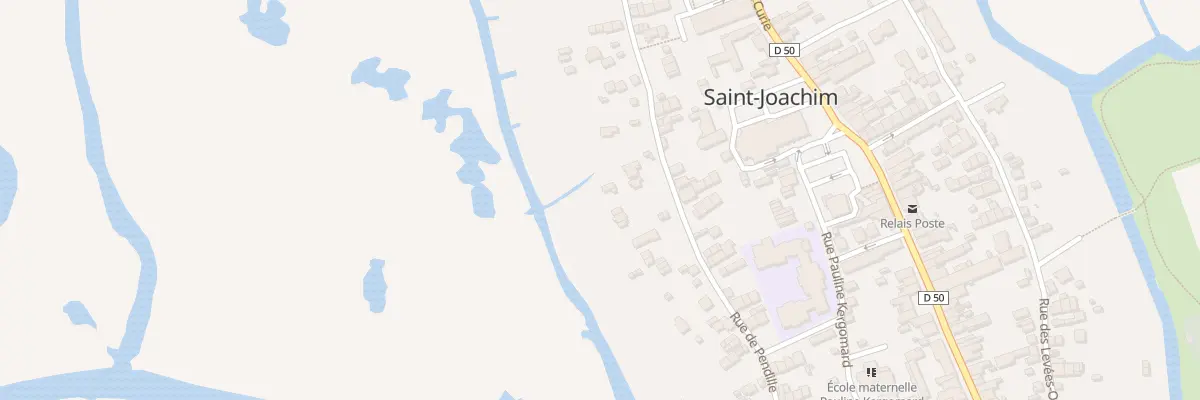 Plan du 65 Rue de Pendille à Saint-Joachim