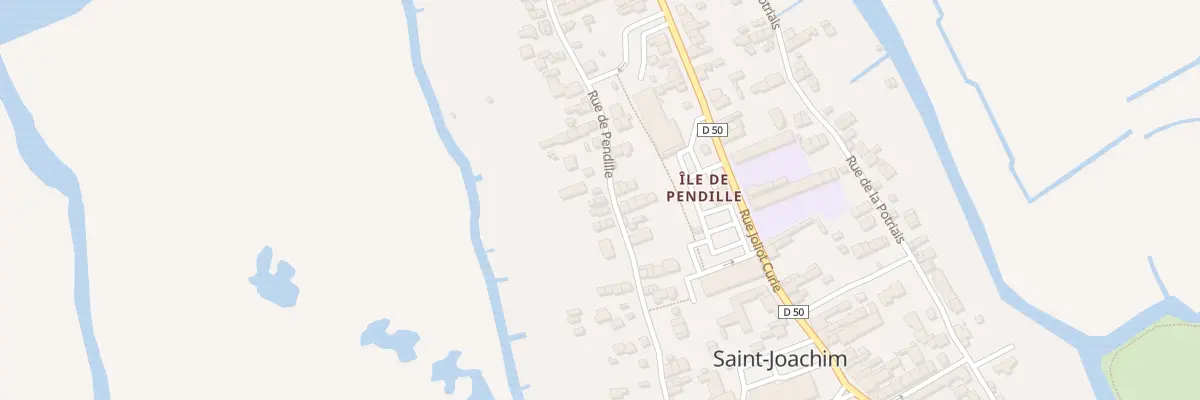 Plan du 99 Rue de Pendille à Saint-Joachim