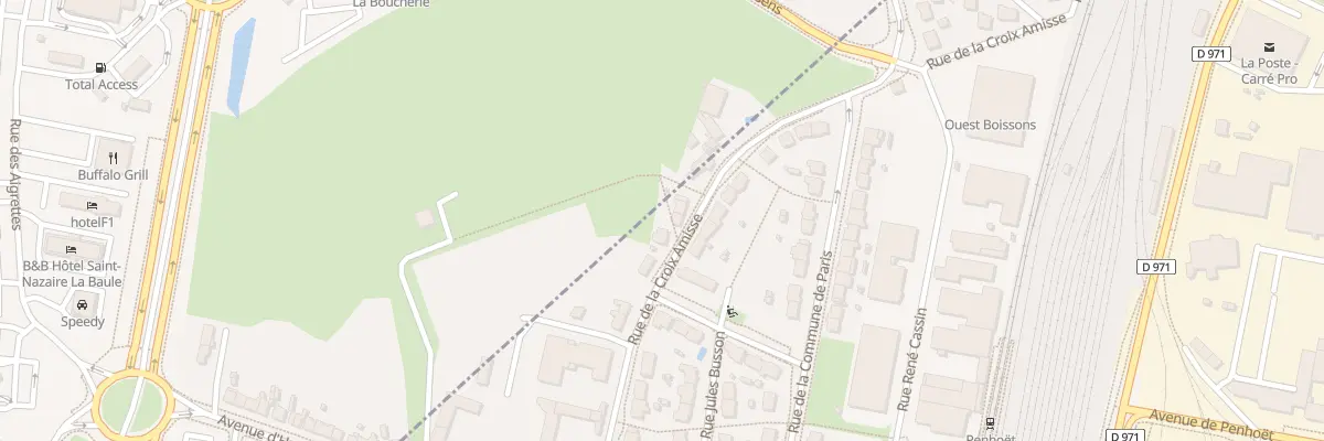 Plan du 119 Rue de la Croix Amisse à Saint-Nazaire