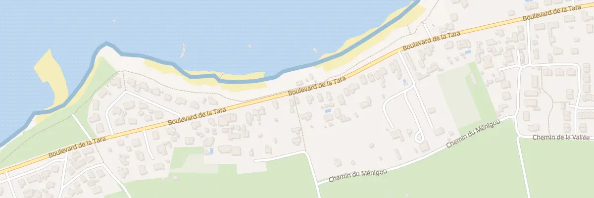 Plan du 95 Bd de la Tara à La Plaine-sur-Mer