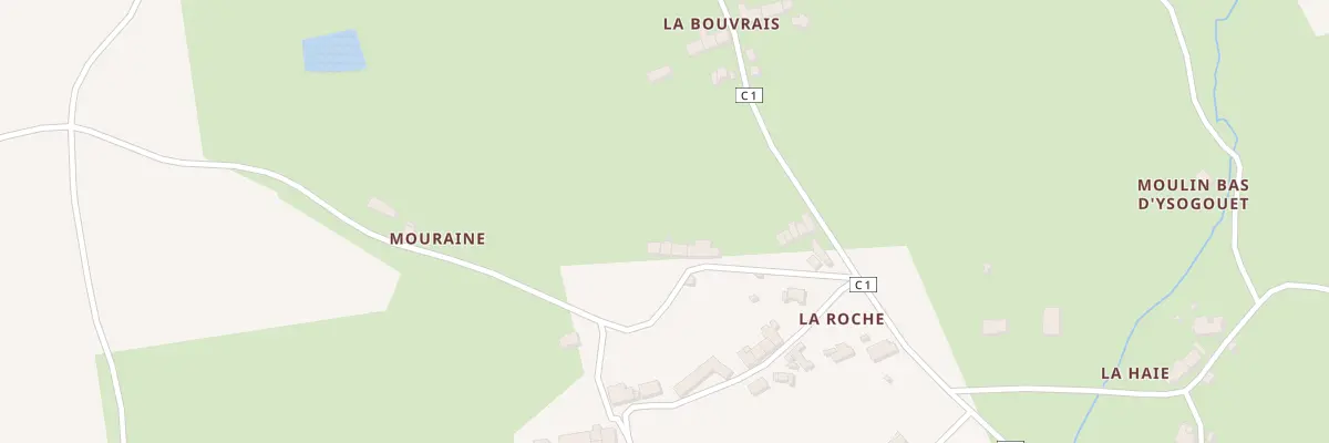 Plan du 5133 La Roche à Concoret