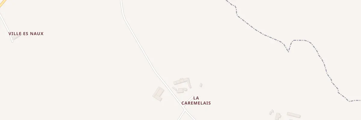 Plan du 1 La Caresmelais à Plumaugat