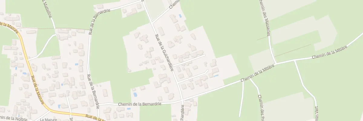 Plan du 14 Rue de la Guichardière à La Plaine-sur-Mer