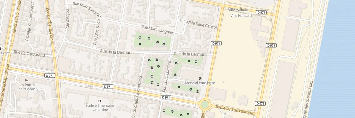 Plan du 11B Rue de la Dermurie à Saint-Nazaire