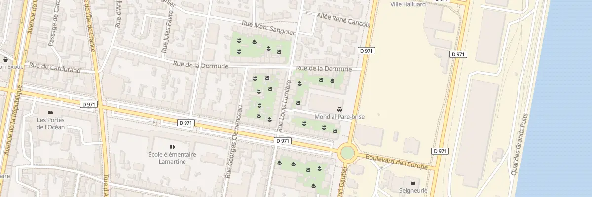 Plan du 10 Rue Louis Lumière à Saint-Nazaire