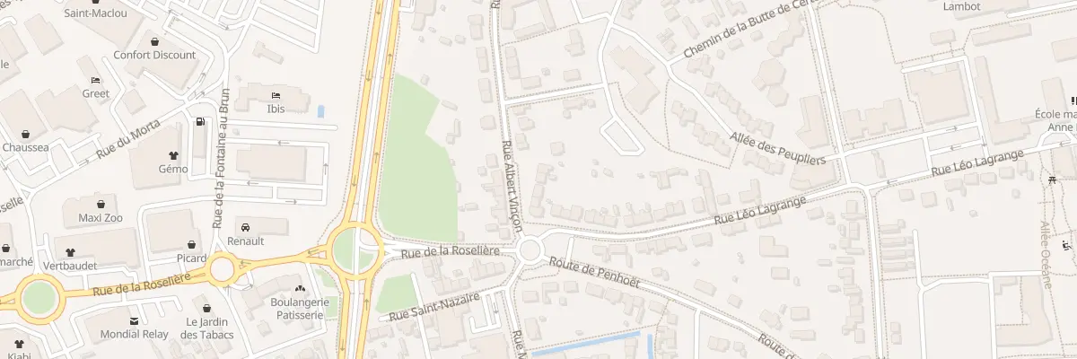 Plan du 47 Rue Albert Vinçon à Trignac