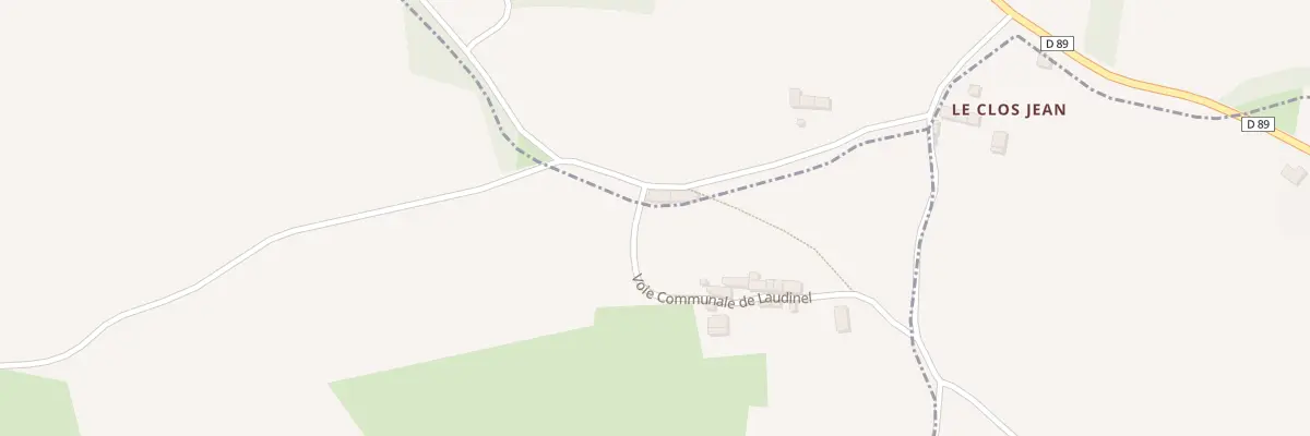 Plan du 5137 L’Ecotay à Trédias
