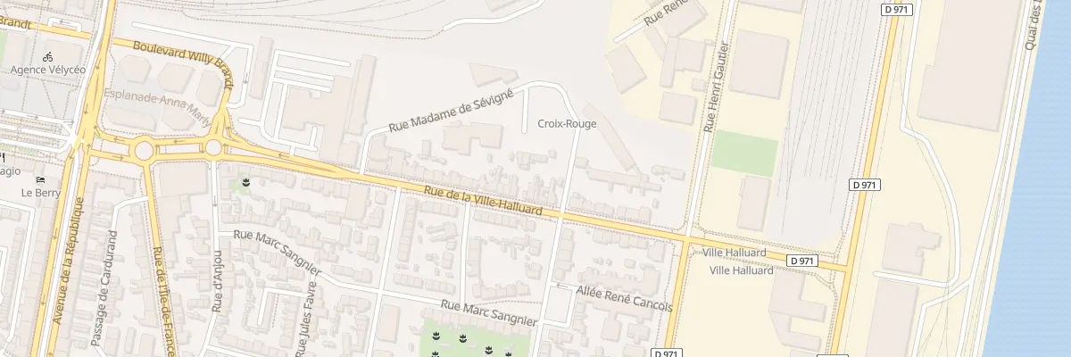 Plan du 26 Rue de la Ville Halluard à Saint-Nazaire
