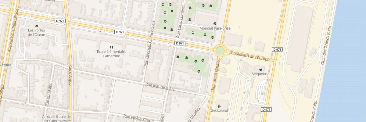 Plan du 72 Rue du Dolmen à Saint-Nazaire