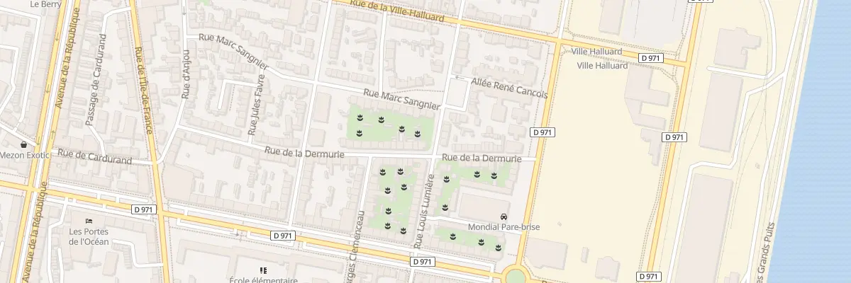 Plan du 22 Rue de la Dermurie à Saint-Nazaire