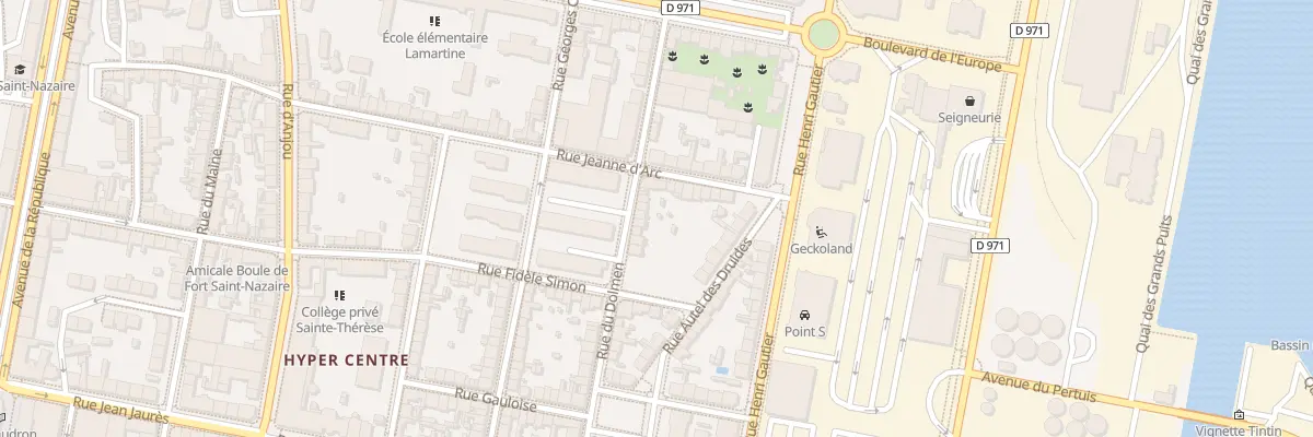 Plan du 52 Rue du Dolmen à Saint-Nazaire