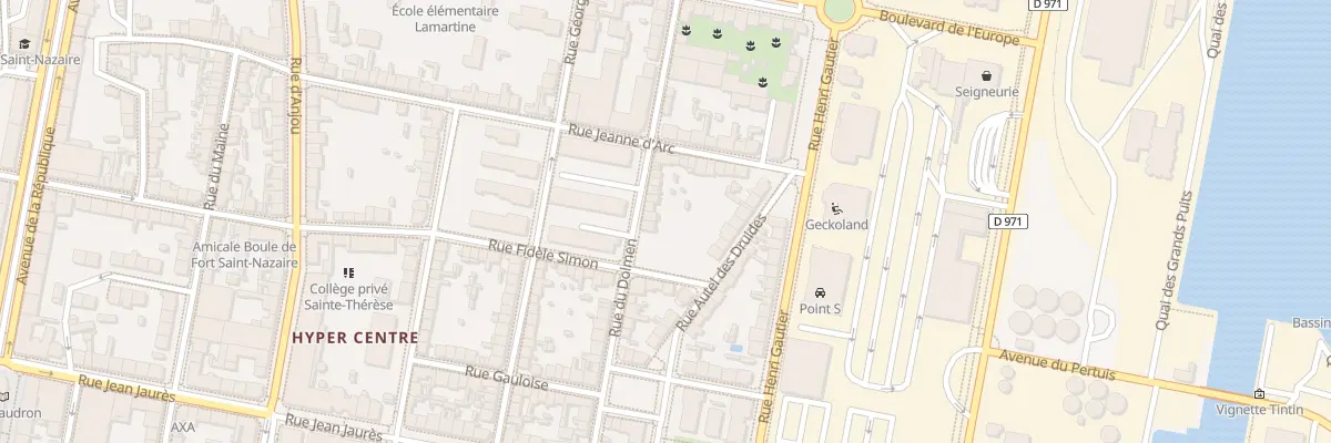 Plan du 46 Rue du Dolmen à Saint-Nazaire