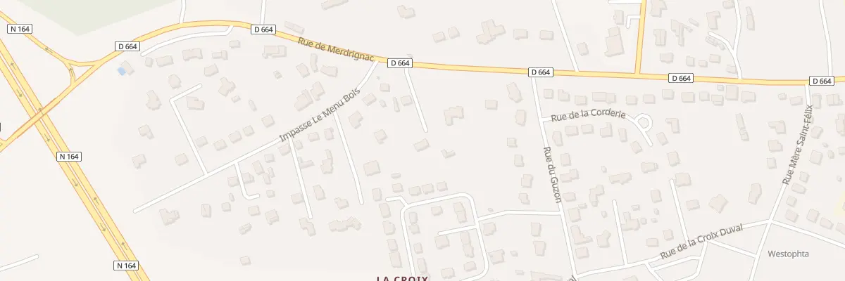 Plan du 97B Rue de Merdrignac à Saint-Méen-le-Grand