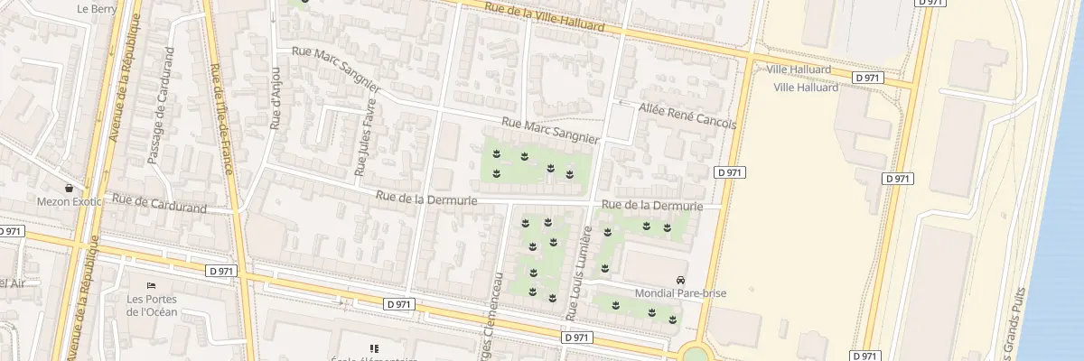 Plan du 30 Rue de la Dermurie à Saint-Nazaire