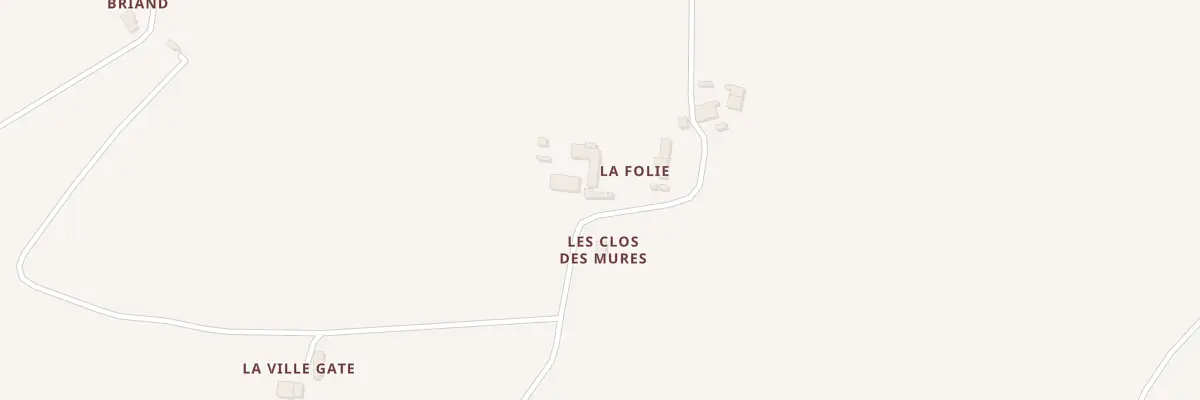 Plan du 11 La Folie à Gaël
