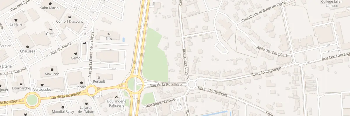 Plan du 52 Rue Albert Vinçon à Trignac