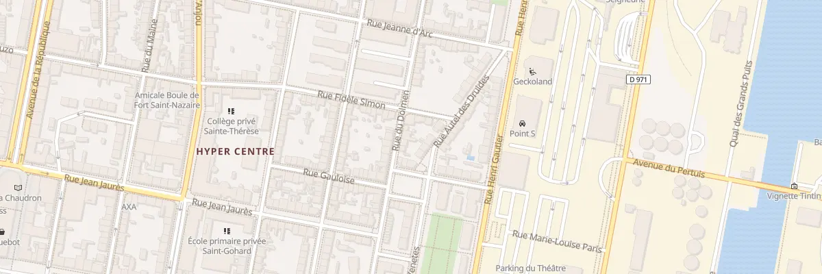 Plan du 34 Rue du Dolmen à Saint-Nazaire