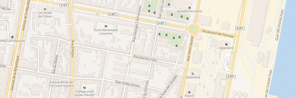 Plan du 37 Rue du Dolmen à Saint-Nazaire
