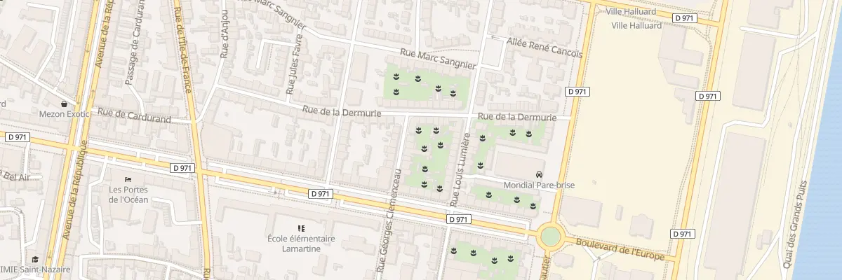 Plan du 26 Rue Georges Clémenceau à Saint-Nazaire