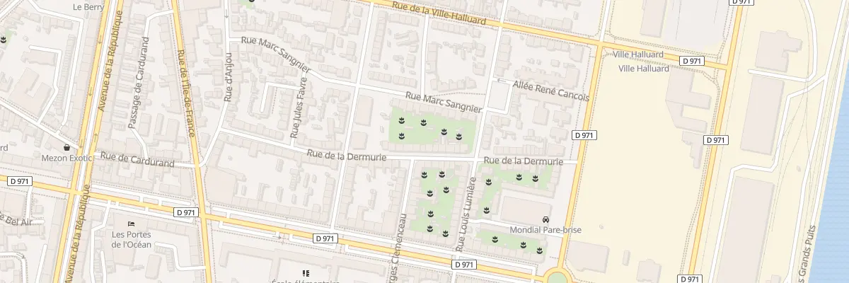 Plan du 34 Rue de la Dermurie à Saint-Nazaire
