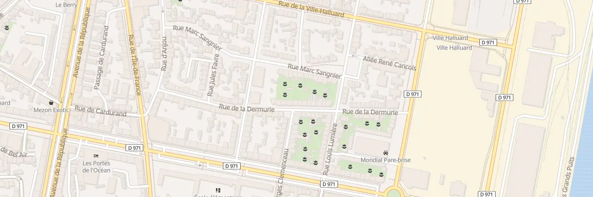 Plan du 36 Rue de la Dermurie à Saint-Nazaire