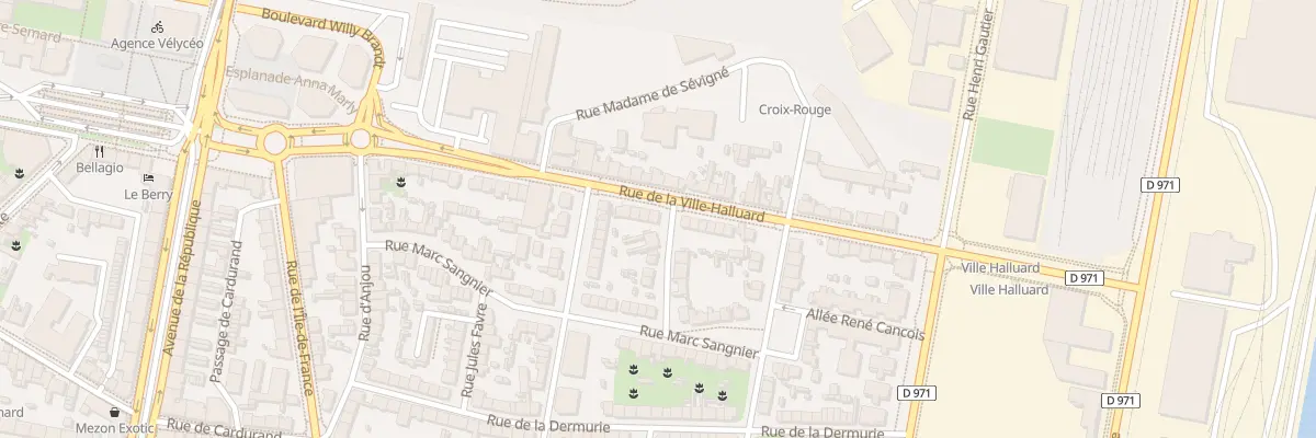Plan du 37 Rue de la Ville Halluard à Saint-Nazaire