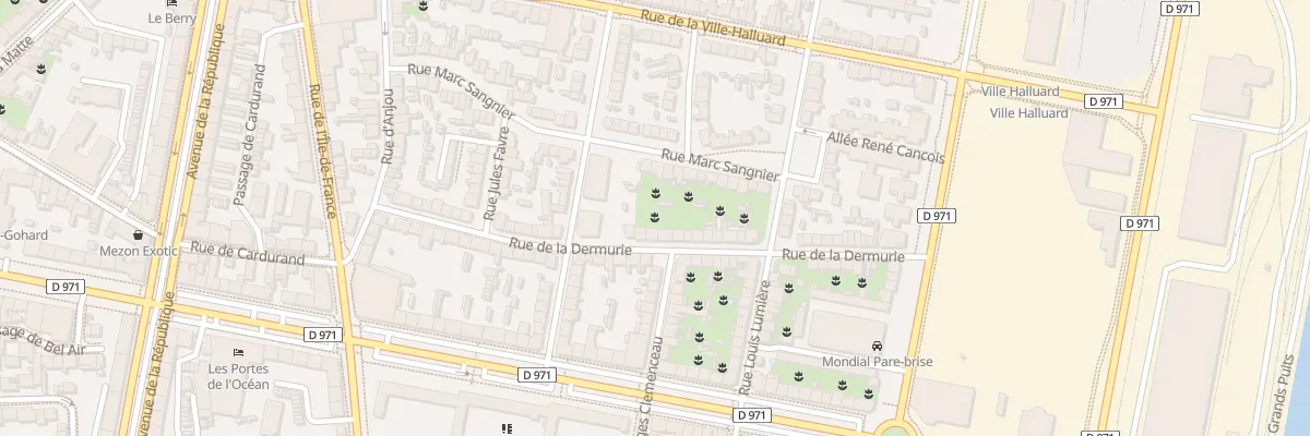 Plan du 40 Rue de la Dermurie à Saint-Nazaire