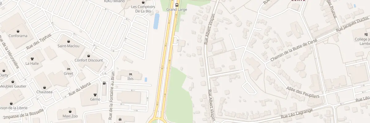 Plan du 42 Rue Albert Vinçon à Trignac