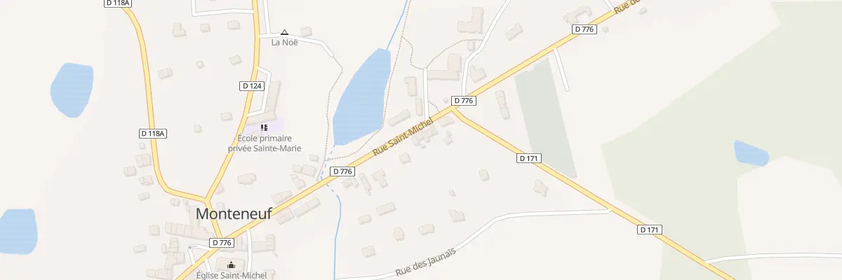 Plan du 5288 Rue Saint Michel à Monteneuf