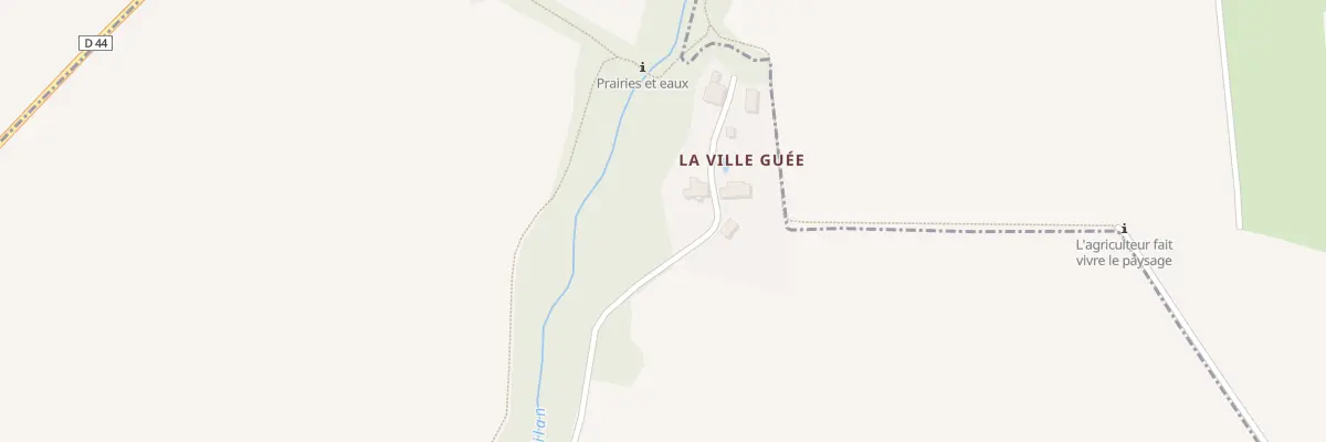Plan du 9 La Ville Guée à Plélan-le-Petit