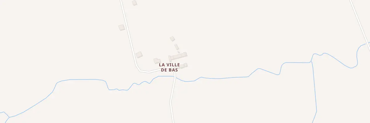 Plan du 7 La Ville de Bas à Saint-Nicolas-du-Tertre