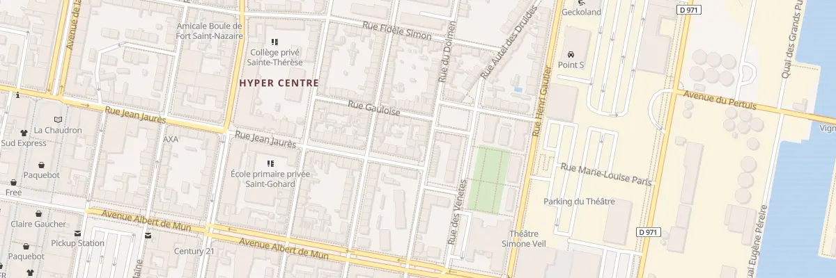 Plan du 15 Rue du Dolmen à Saint-Nazaire