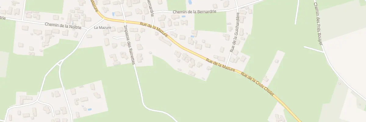 Plan du 11 Rue de la Mazure à La Plaine-sur-Mer