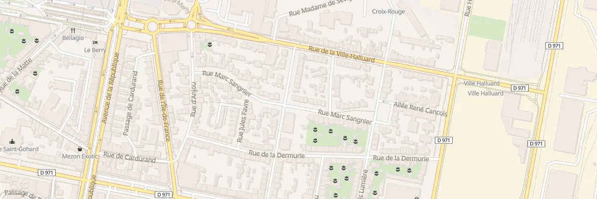 Plan du 26 Rue Marc Sangnier à Saint-Nazaire