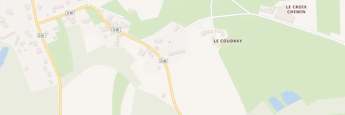 Plan du 2 La Fontaine à Languédias
