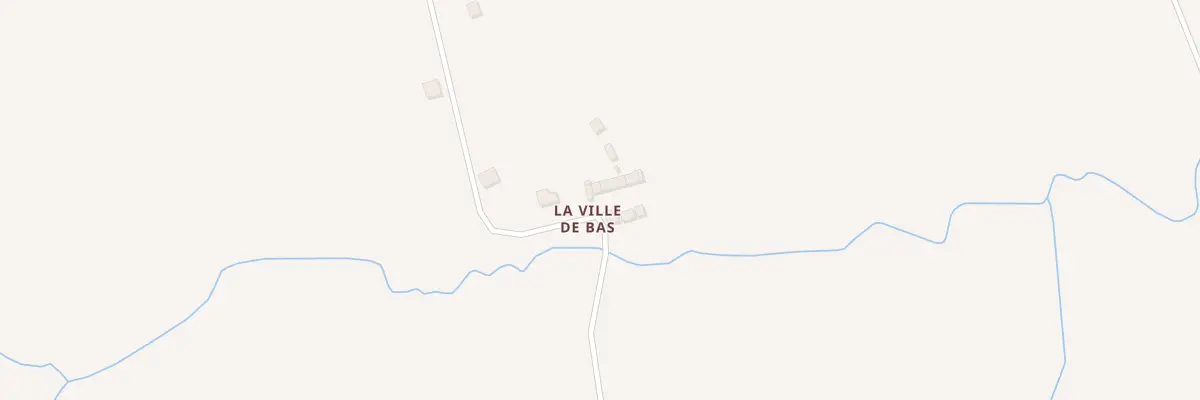 Plan du 5 La Ville de Bas à Saint-Nicolas-du-Tertre
