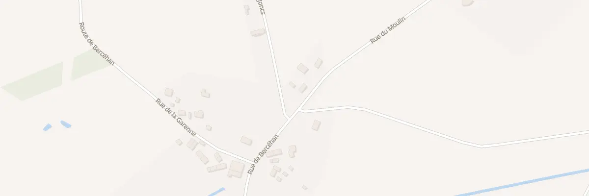 Plan du 1 Rue du Moulin - Bergon à Missillac